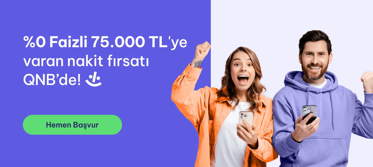 QNB 75K Taşıt Kredisi Listeleme Anasayfa