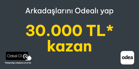 Arkadaşını Davet Et, 30.000 TL Nakit Ödül Kazanma Şansı Kazan!